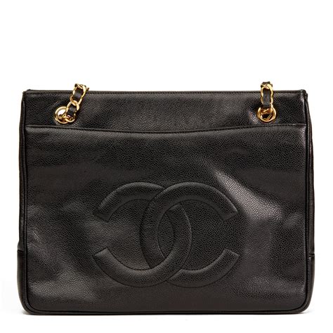 chanel leather vintage bag